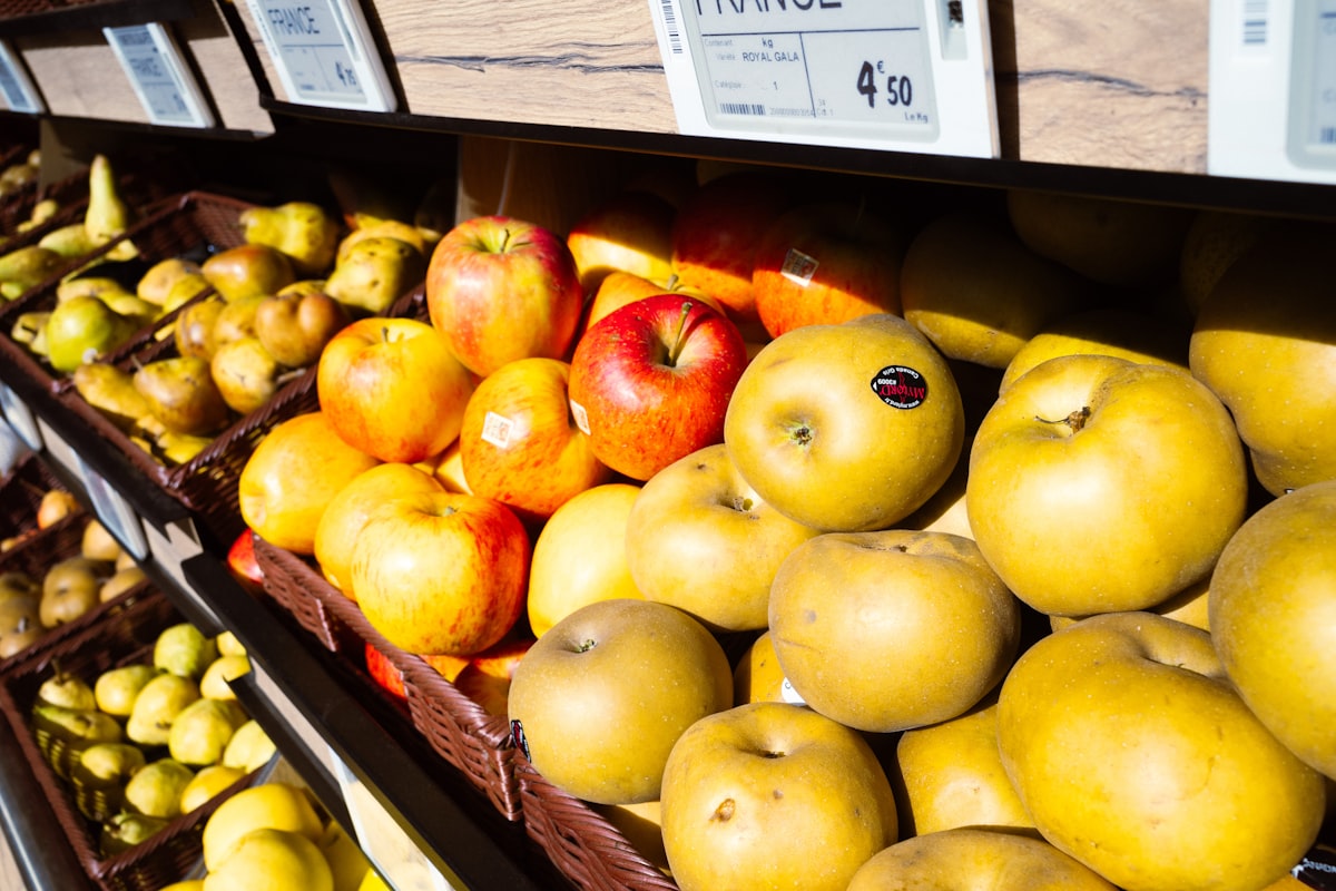 Organic versus conventional produce